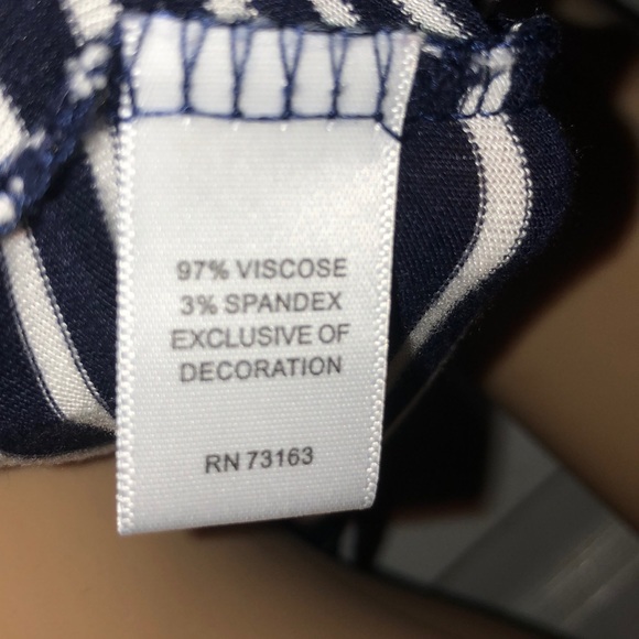 Cable and Gauge Striped Stretch Top - Picture 7 of 7